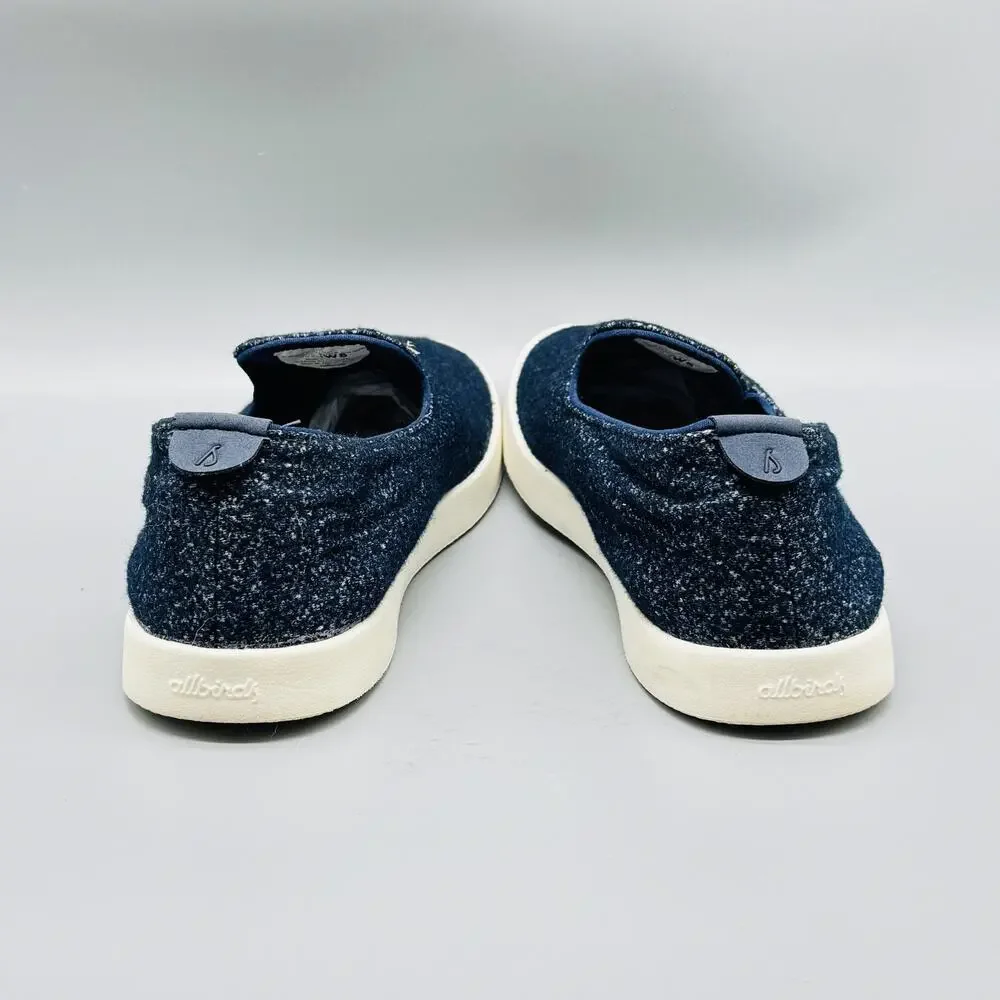 Allbirds Shoes Womens 8 Blue Wool Loungers Merino Slip On Lightweight Comfort